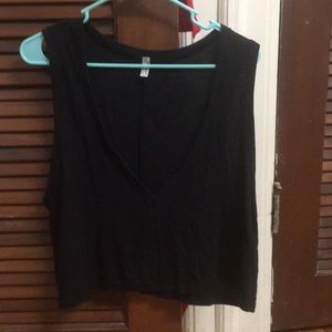 Deep V tank top , free people